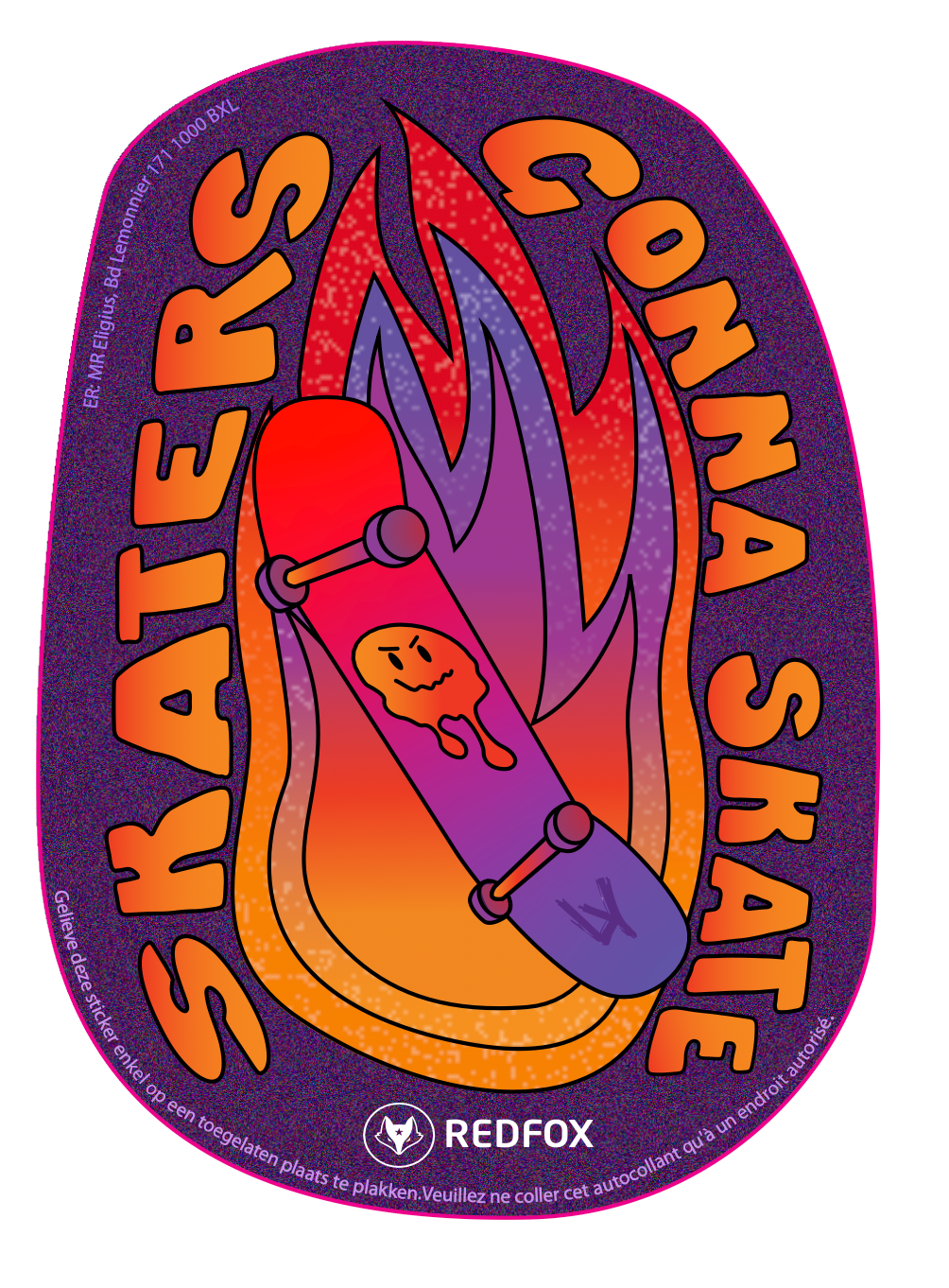Skaters gonna skate - Stickerpack (20st)