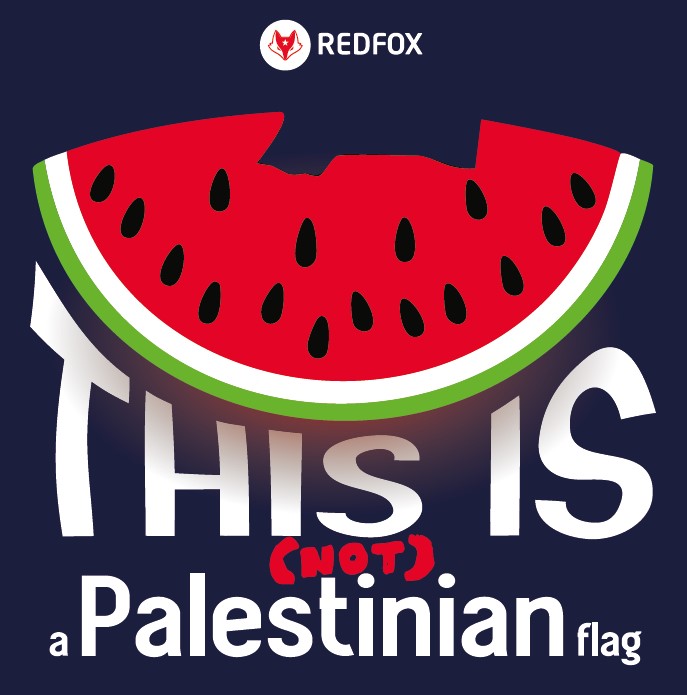 (Not) a Palestinian flag - Free stickerpack (20st)