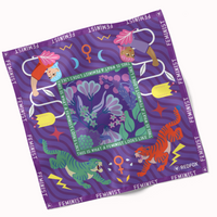 Bandana paars 🟣 - This is what a feminist looks like 🐯✊🏽