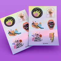 Feminisme stickerblad ✨ - free stickers
