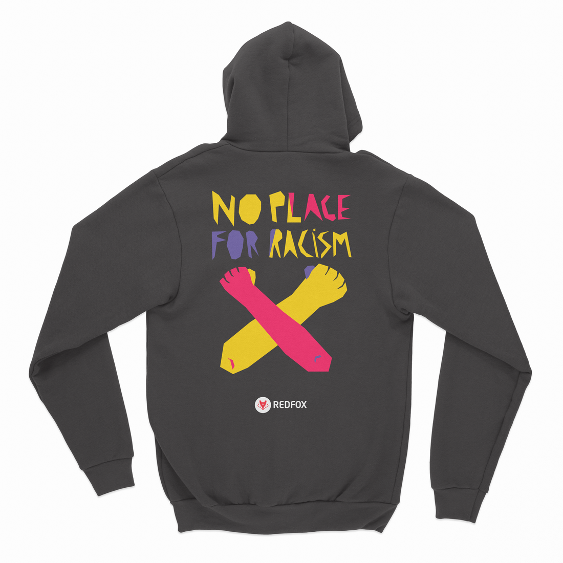 No place for racism - HOODIE