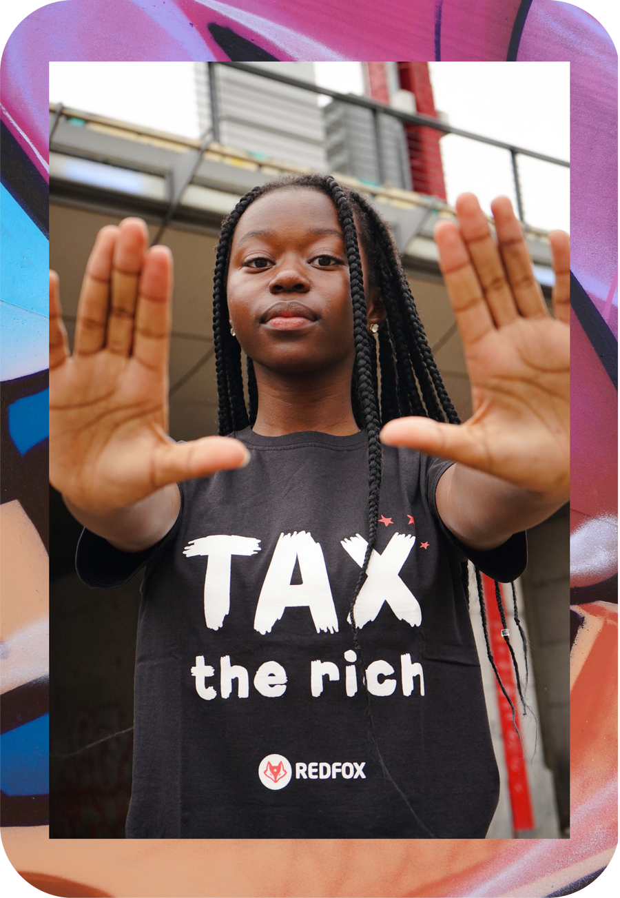Tax the rich - t-shirt