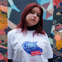 Save the planet - t-shirt wit