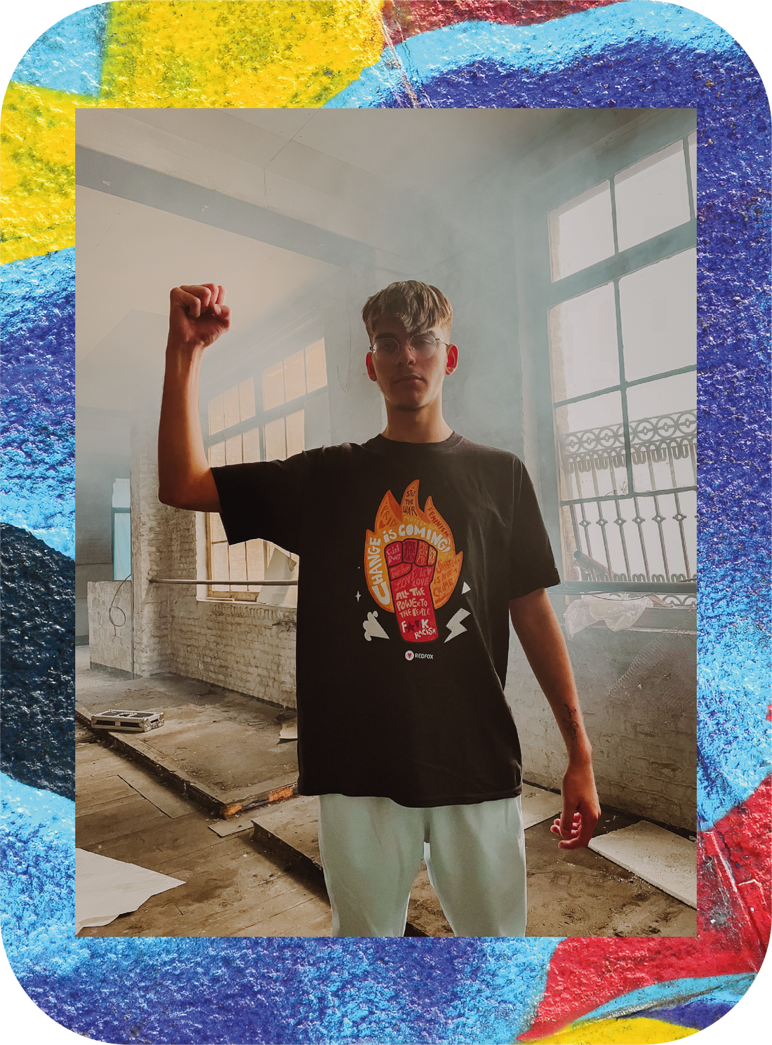 Fist - T-shirt 🔥✊🏽