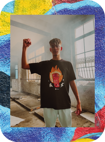 Fist - T-shirt 🔥✊🏽