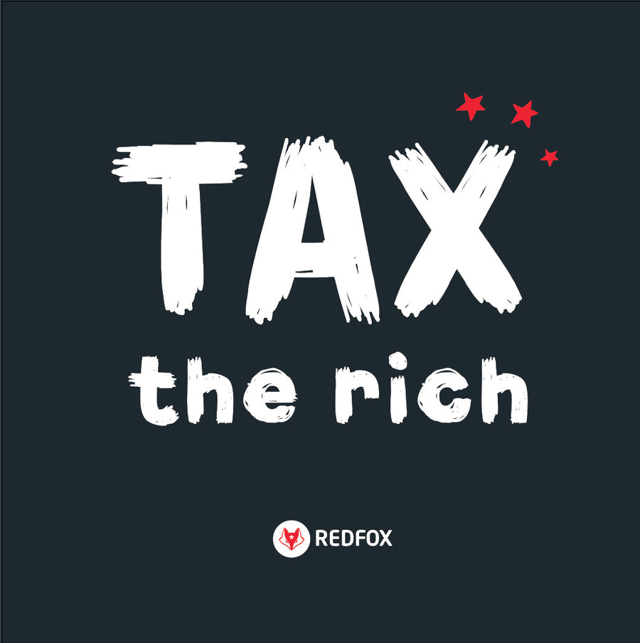 TAX THE RICH - free stickerpack (20st)