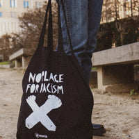 No place for racism tote bag 🔥