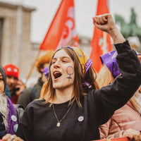 Bandana geel 🟡 A woman's place is in the revolution ✊🏽🐯