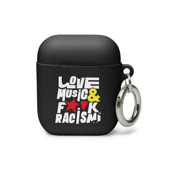 Love music & f*ck racism - airpods case