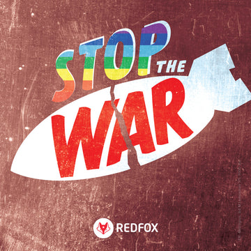 STOP THE WAR - free sticker